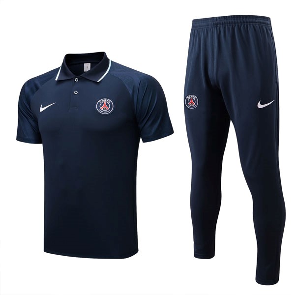 Polo PSG Komplett-Set 2022-2023 Blau 1